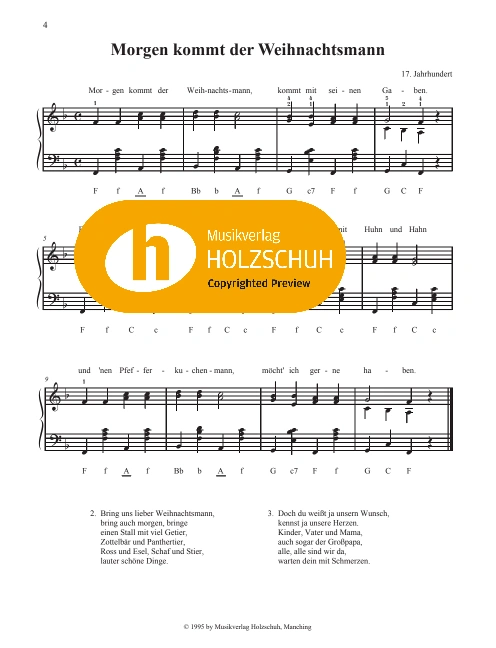 Morgen kommt der Weihnachtsmann